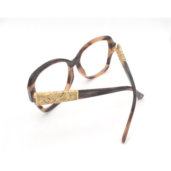 Maui Jim Swaying Palms MJ 530-93 Brown Stripe with 24K Gold FRAME - Picture 6 of 6